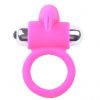Anillo Vibrador Con Conejo En Silicona
