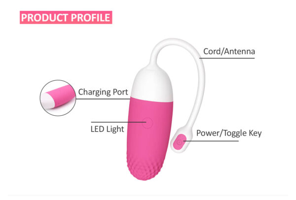 Huevo Vibrador controlado por APP