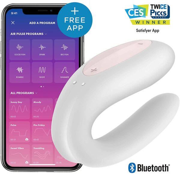 Vibrador Para Parejas Satisfyer Double Joy