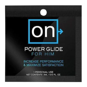 On Power Glide for Him single use packets