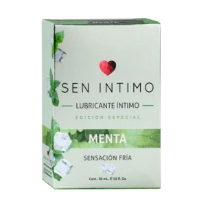 Lubricante Íntimo de Menta 30ml - Sen Íntimo