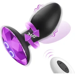PLUG ANAL DE SILICONA Y MOVIMIENTO Y CONTROL